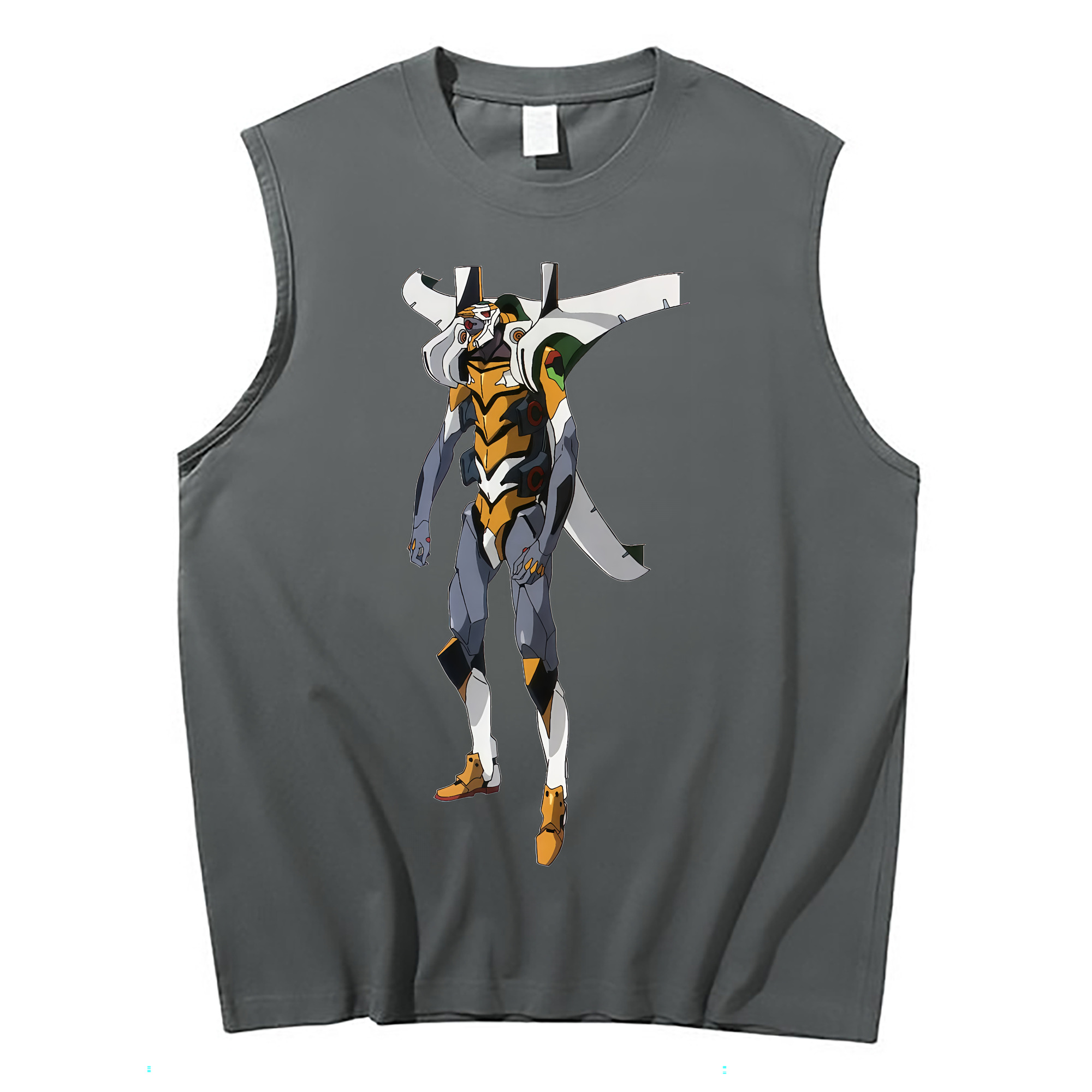 （画像用） EVA 新世紀エヴァンゲリオン コットン100％タンクトップ（フロントプリント）